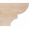 Ekena Millwork Ridgewood Smooth Rafter Tail, Douglas Fir, 5 1/2"W x 10"H x 12"L RFT06X10X12RID00SDF - alternate 4